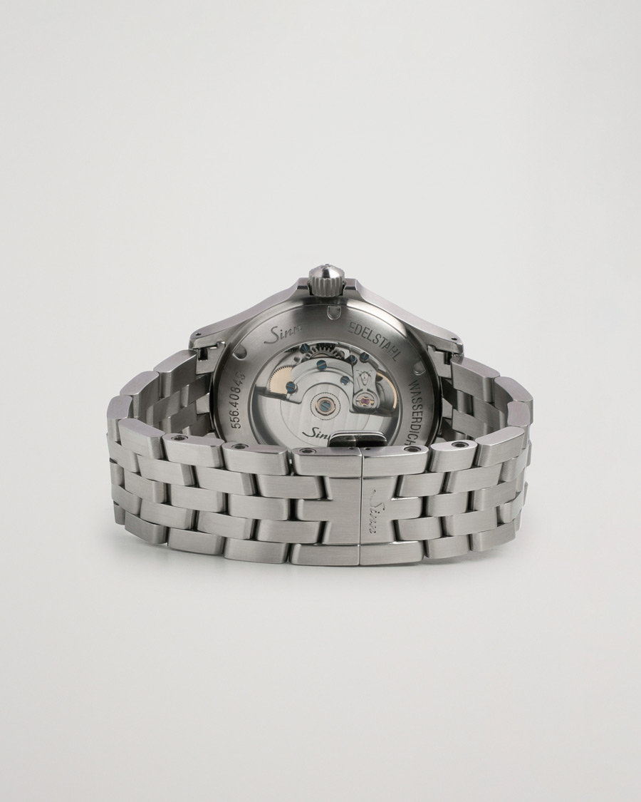 Herren | Sinn Pre-Owned 556 Stainless Steal 38,5 Black Silver | Sinn Pre-Owned | 556 Stainless Steal 38,5 Black Silver