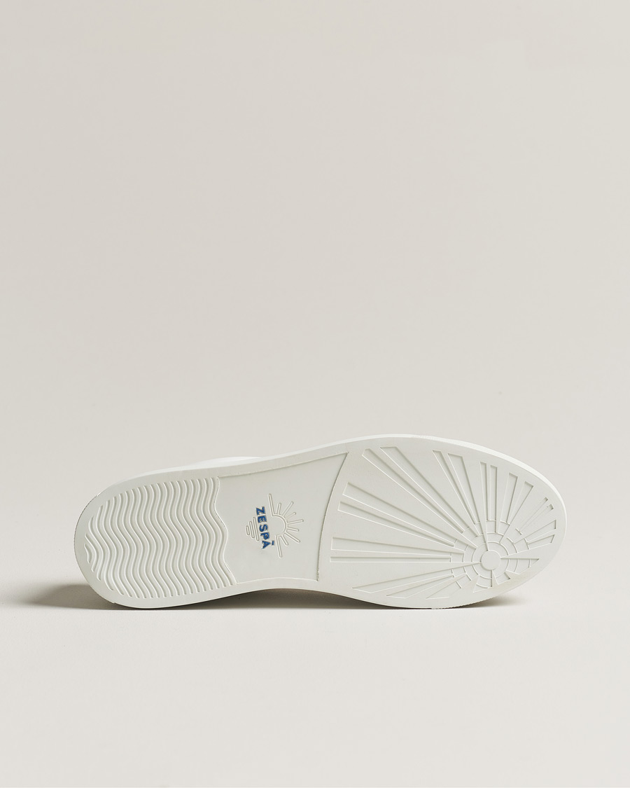 Herren | Zespà ZSP4 Nappa Leather Sneakers White | Zespà | ZSP4 Nappa Leather Sneakers White