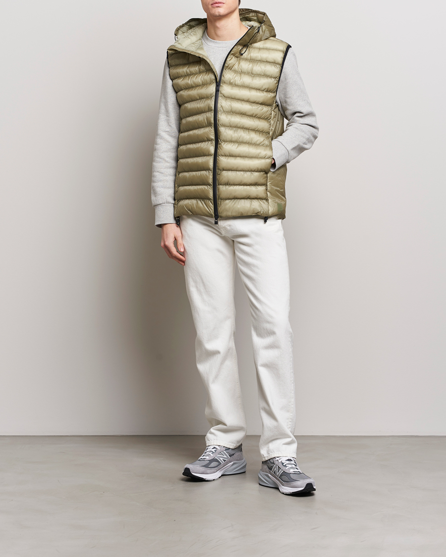 Herren | Jacken | RAINS | Kaunas Hybrid Hooded Vest Earth