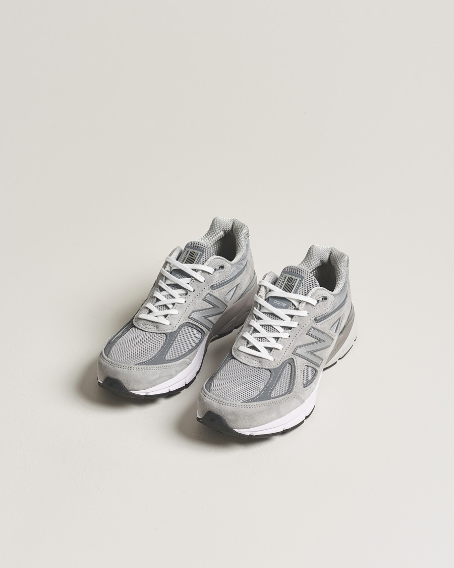 Herren | Laufschuhe Sneaker | New Balance | Made in USA U990GR4 Grey/Silver
