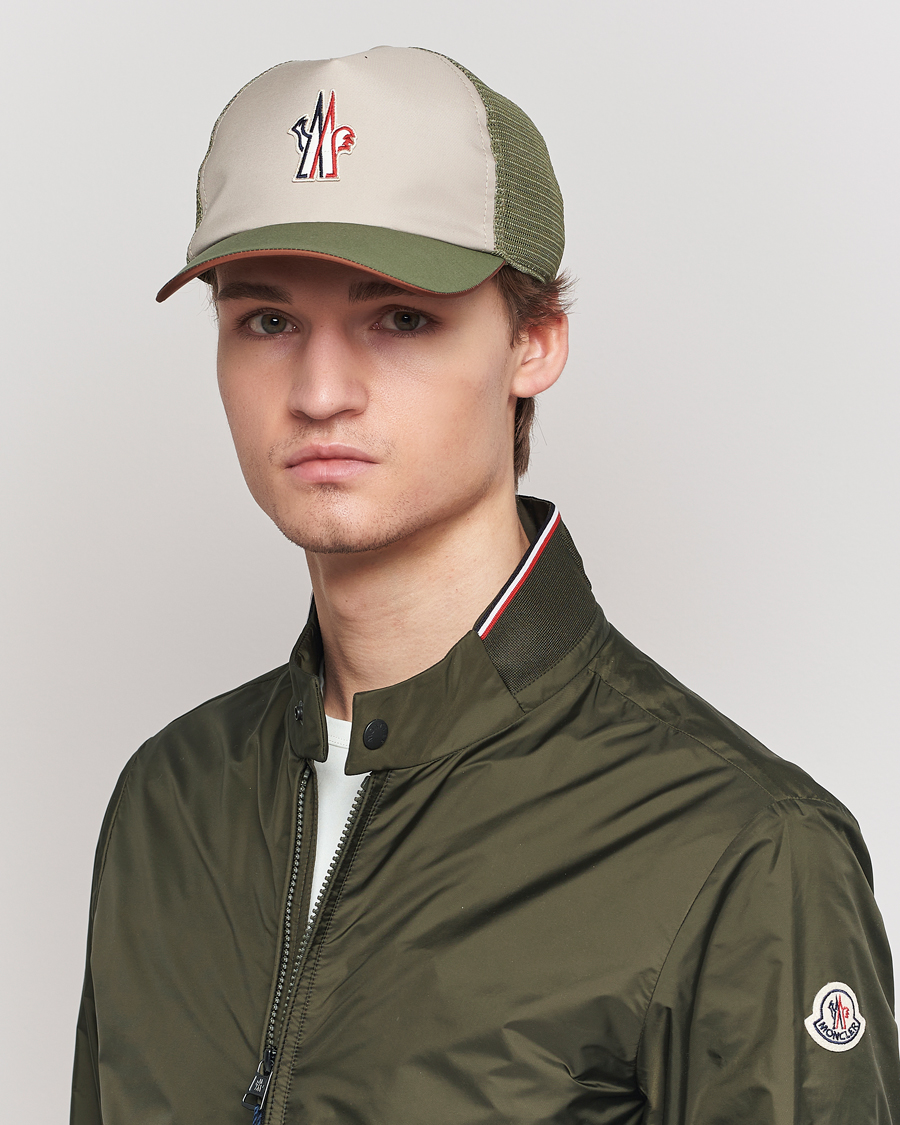 Herren | Moncler Grenoble Baseball Cap Military Green | Moncler Grenoble | Baseball Cap Military Green