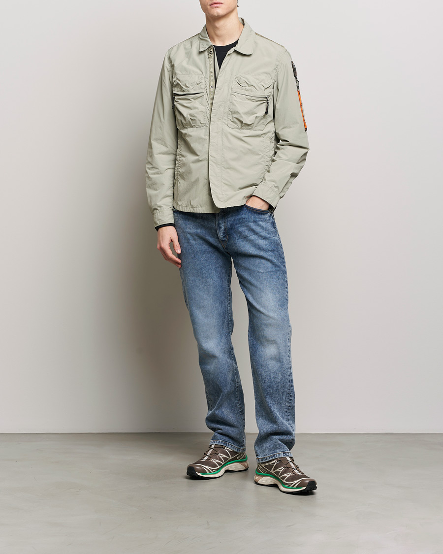 Herren | Jacken | Parajumpers | Millard Vintage Nylon Jacket Sage