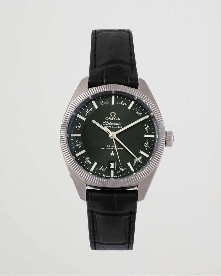 Herren | Omega Pre-Owned Constellation Globemaster Green Silver | Omega Pre-Owned | Constellation Globemaster Green Silver