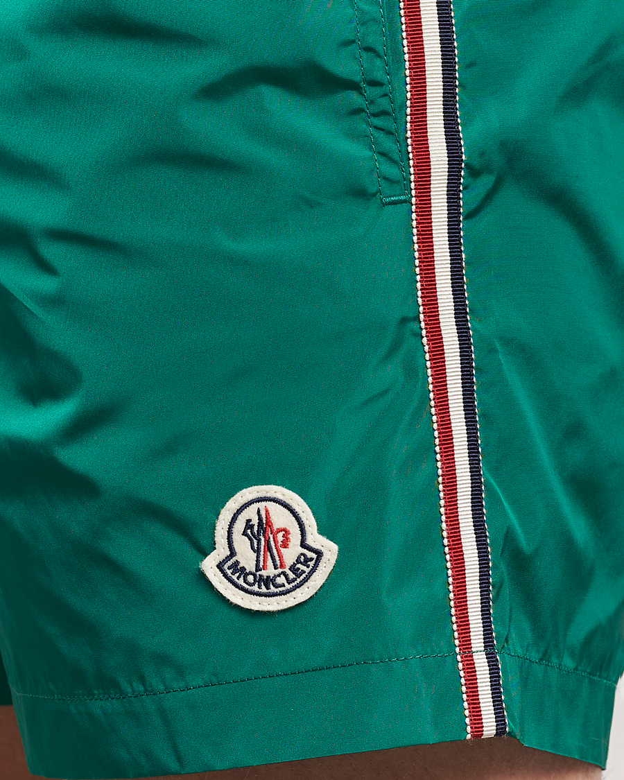 Herren | Badehosen | Moncler | Nylon Swim Shorts Emerald Green