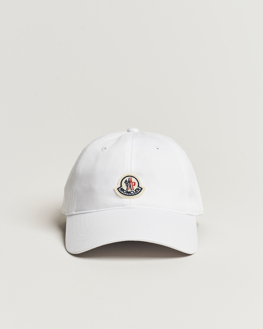 Herren | Moncler Baseball Cap White | Moncler | Baseball Cap White