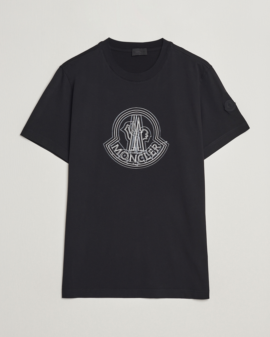 Herren | T-Shirts | Moncler | 3D Logo T-Shirt Black