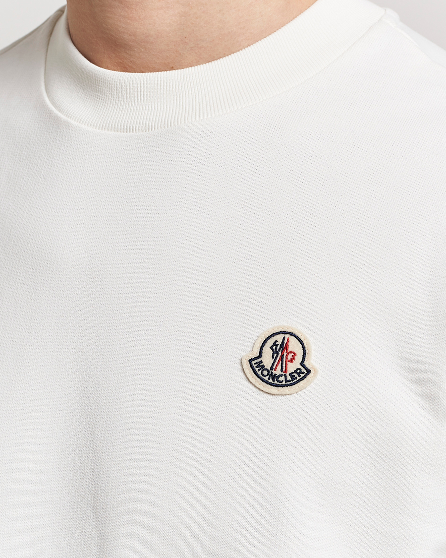 Herren | Pullover | Moncler | Logo Sweatshirt Off White