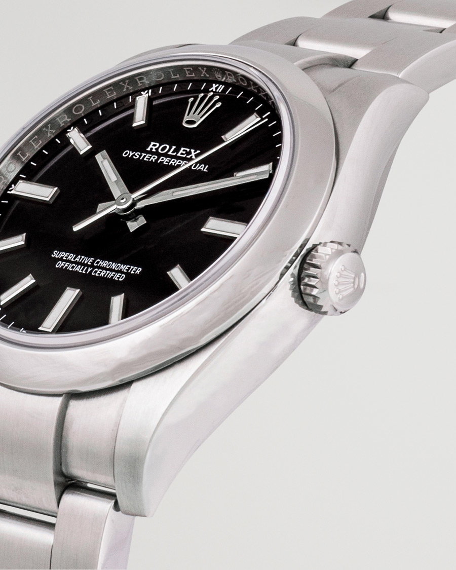 Herren | Rolex Pre-Owned Oyster Perpetual 124200 Silver | Rolex Pre-Owned | Oyster Perpetual 124200 Silver
