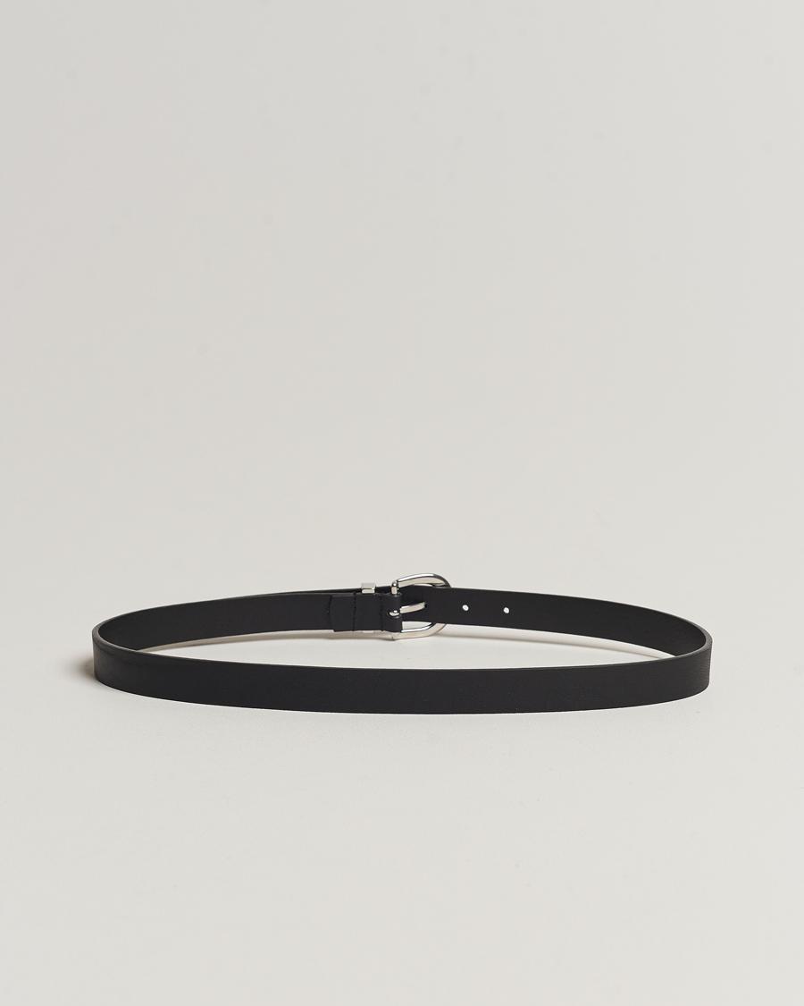 Herren | Sunflower Simple Belt 2,5 cm Black | Sunflower | Simple Belt 2,5 cm Black
