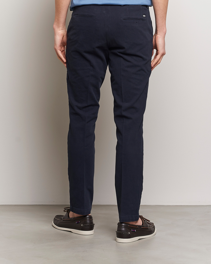 Herren | Hosen | BOSS BLACK | Kaito1 Cotton Chinos Dark Blue