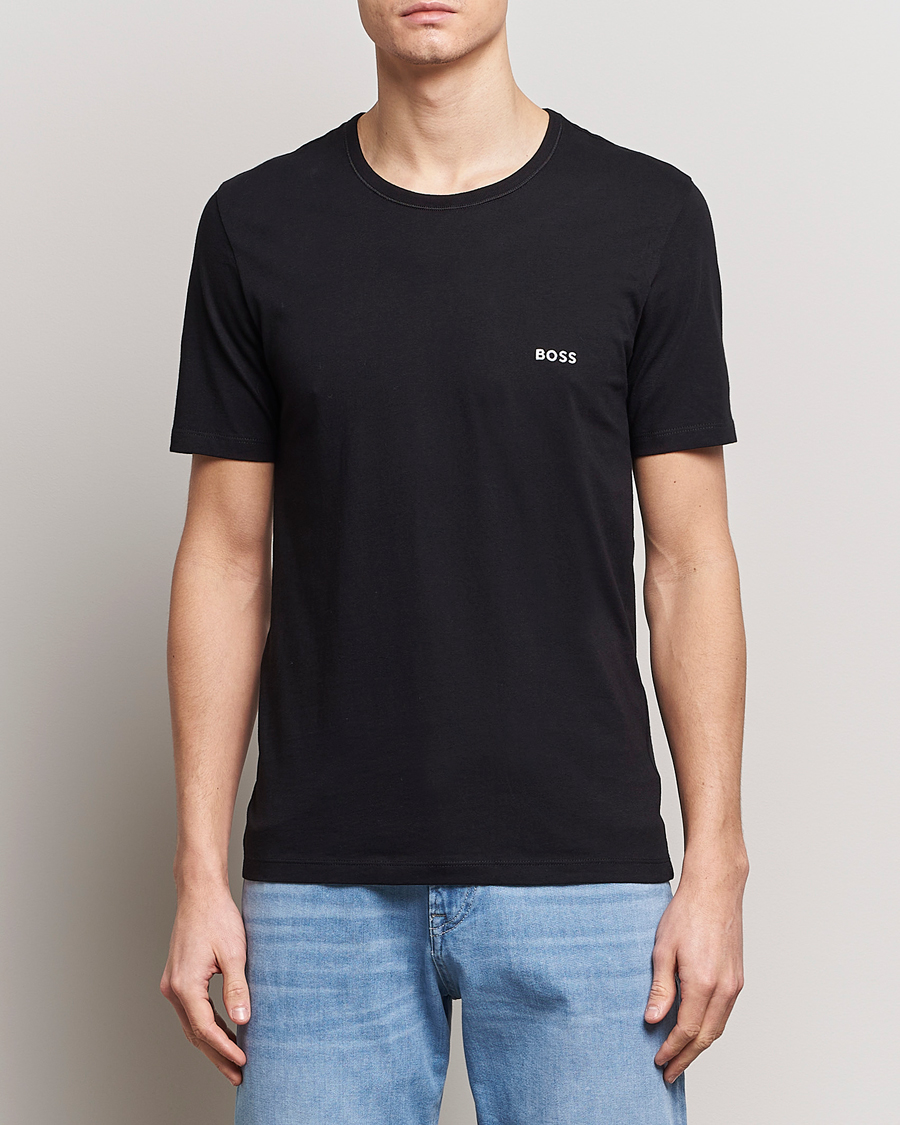 Herren | BOSS | BOSS BLACK | 3-Pack Crew Neck T-Shirt Black/White/Red