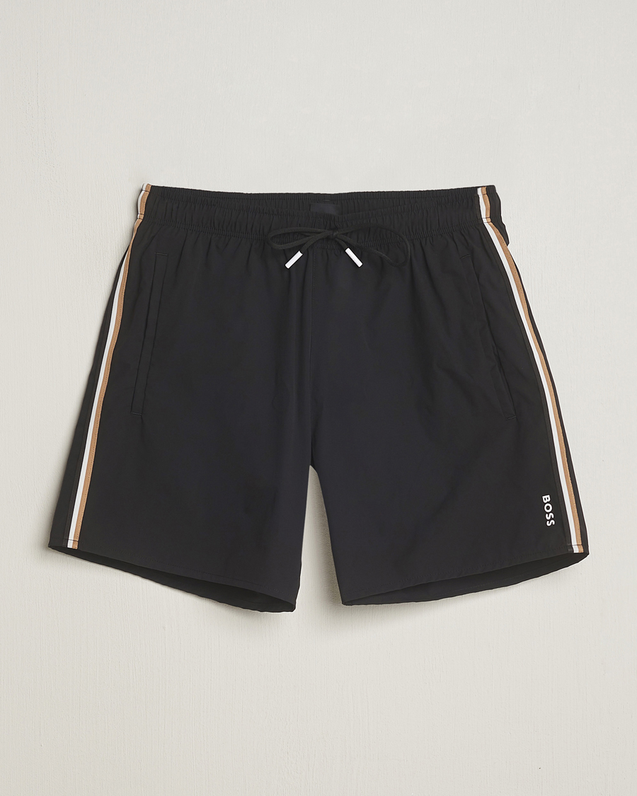 Herren | Badehosen | BOSS BLACK | Iconic Swimshorts Black