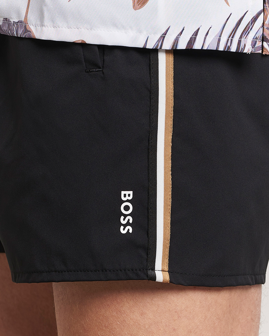 Herren | Badehosen | BOSS BLACK | Iconic Swimshorts Black