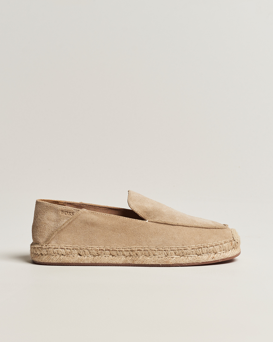 Herren | BOSS BLACK Madeira Espadrilles Dark Beige | BOSS BLACK | Madeira Espadrilles Dark Beige