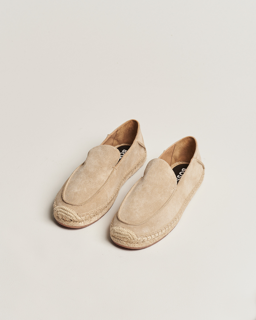 Herren | BOSS BLACK Madeira Espadrilles Dark Beige | BOSS BLACK | Madeira Espadrilles Dark Beige