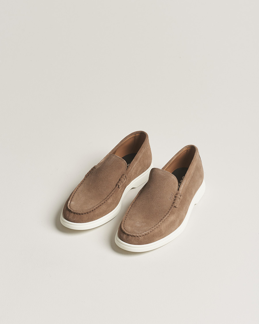 Herren | Schuhe | BOSS BLACK | Sienne Suede Loafer Medium Beige