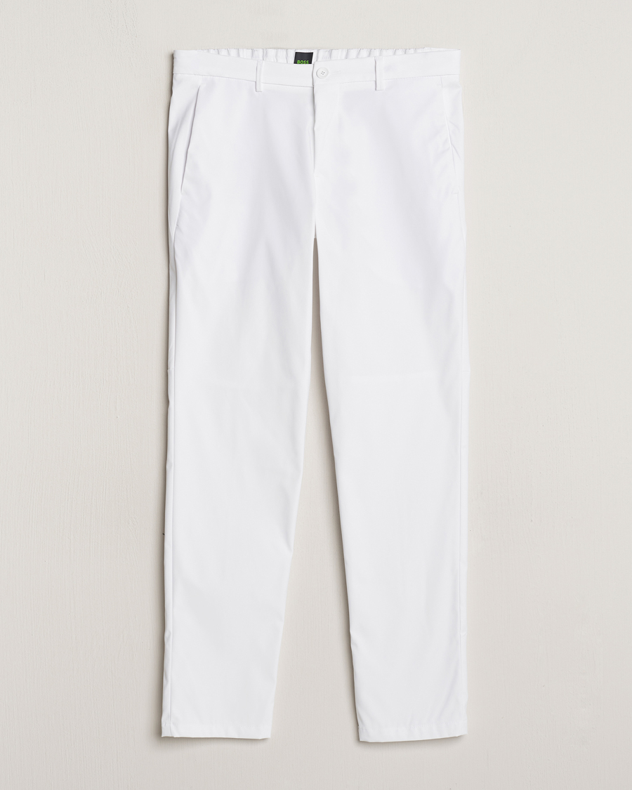 Herren | Hosen | BOSS GREEN | Phoenix Golf Trousers White