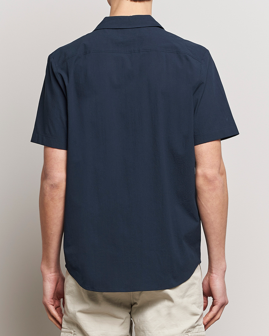 Herren | Hemden | HUGO | Ellino Short Sleeve Shirt Dark Blue