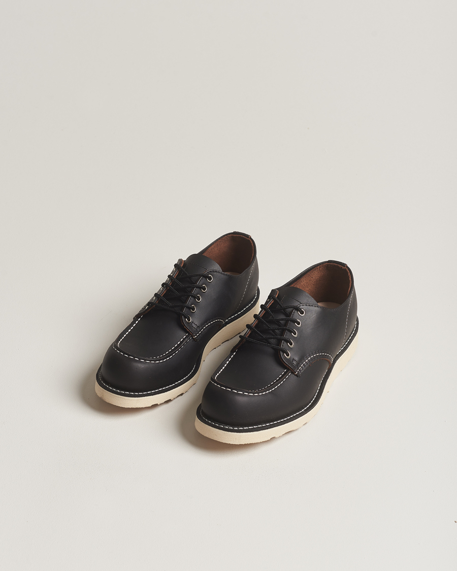 Men | Oxford Shoes | Red Wing Shoes | Shop Moc Toe Black Prairie Leather