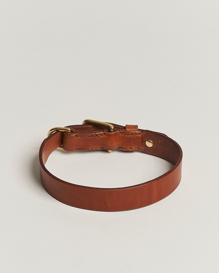 Herren | Für den Hund | Tärnsjö Garveri | Leather Dog Collar Light Brown