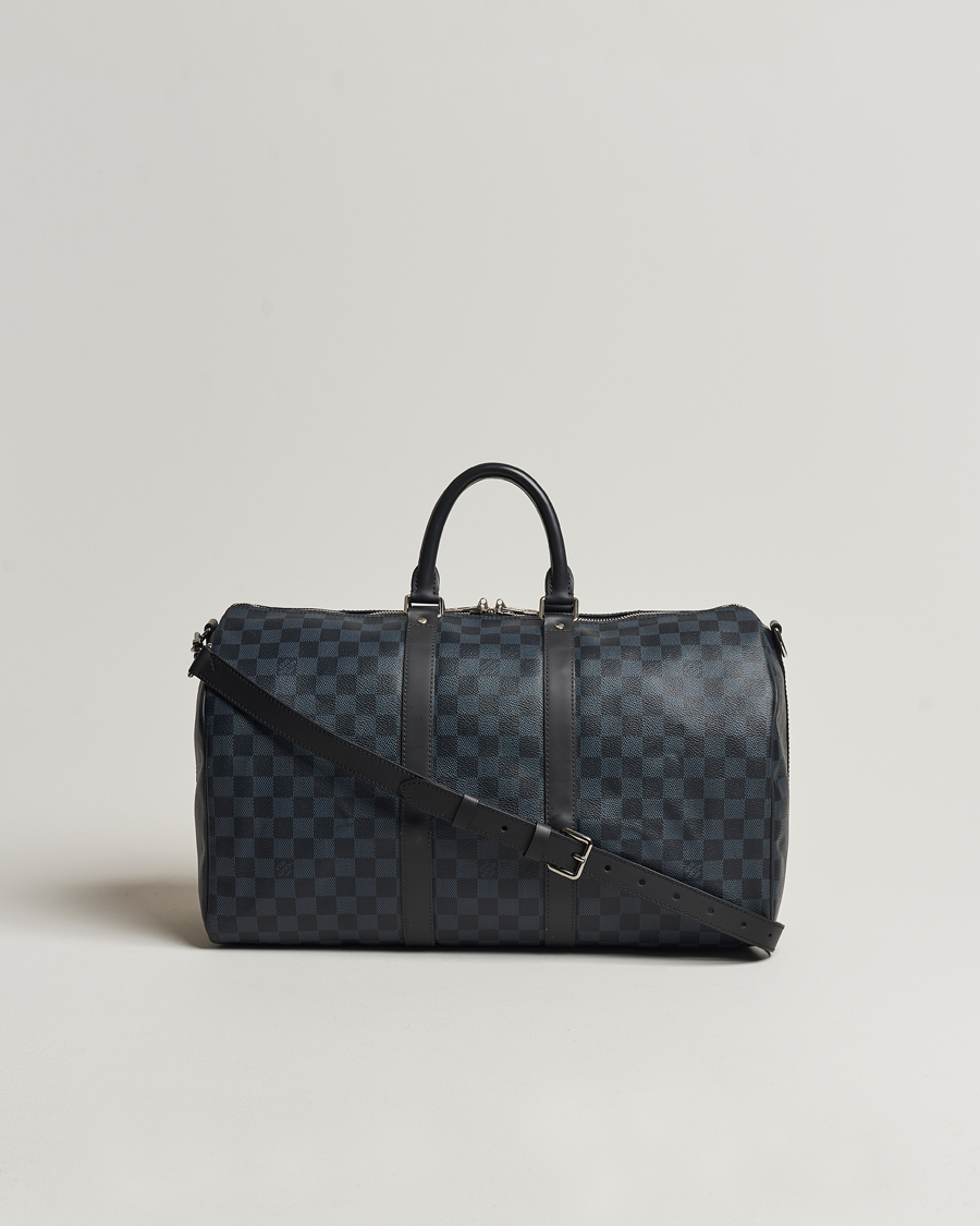 Herren | Louis Vuitton Pre-Owned Keepall Bandoulière 45 Damier Graphite | Louis Vuitton Pre-Owned | Keepall Bandoulière 45 Damier Graphite