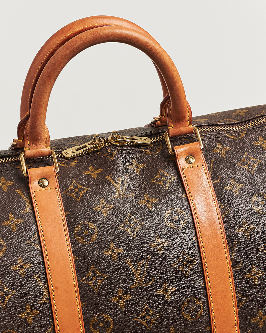 Herren | Louis Vuitton Pre-Owned Keepall 55 Bag Monogram | Louis Vuitton Pre-Owned | Keepall 55 Bag Monogram