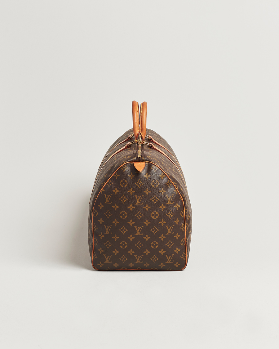Herren | Louis Vuitton Pre-Owned Keepall 55 Bag Monogram | Louis Vuitton Pre-Owned | Keepall 55 Bag Monogram