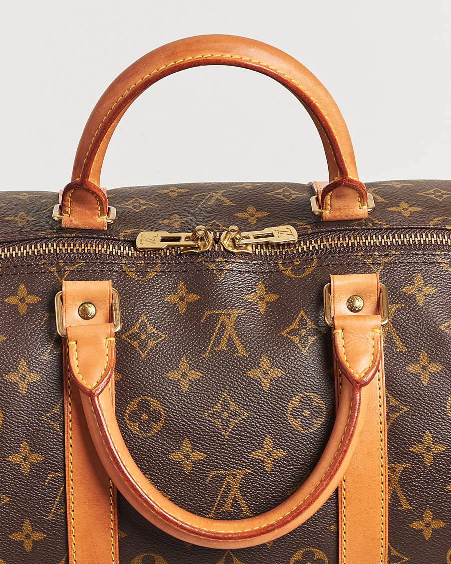 Herren | Louis Vuitton Pre-Owned Keepall 55 Bag Monogram | Louis Vuitton Pre-Owned | Keepall 55 Bag Monogram
