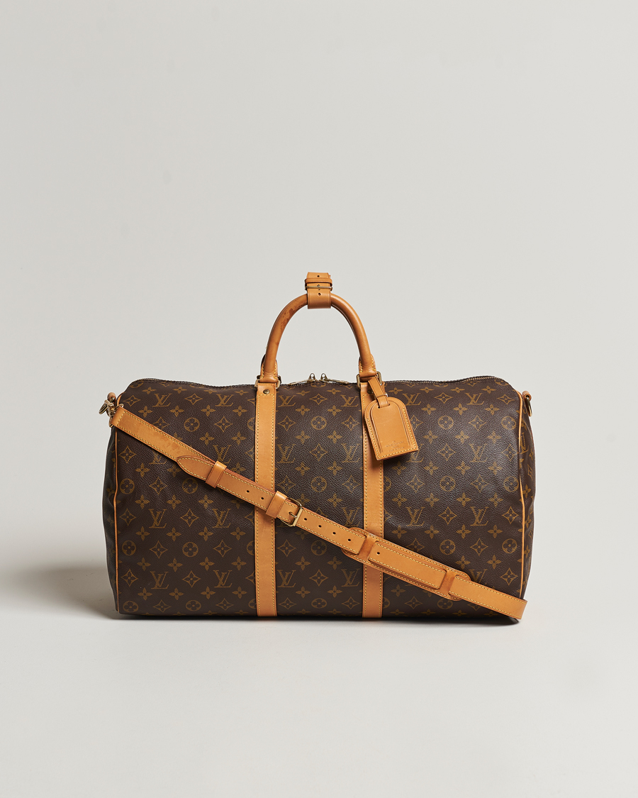Herren | Louis Vuitton Pre-Owned Keepall Bandoulière 50 Bag Monogram | Louis Vuitton Pre-Owned | Keepall Bandoulière 50 Bag Monogram