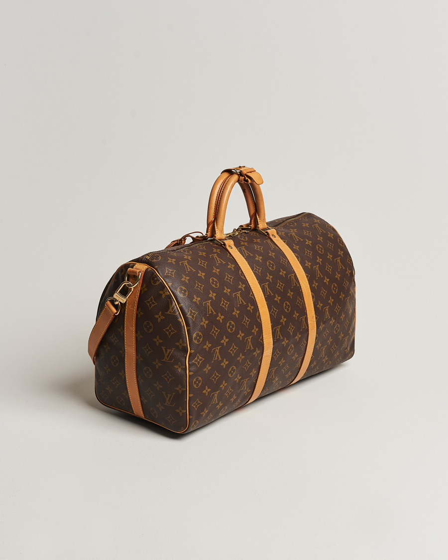 Herren | Louis Vuitton Pre-Owned Keepall Bandoulière 50 Bag Monogram | Louis Vuitton Pre-Owned | Keepall Bandoulière 50 Bag Monogram