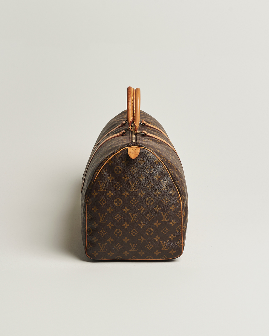 Herren | Louis Vuitton Pre-Owned Keepall 55 Bag Monogram | Louis Vuitton Pre-Owned | Keepall 55 Bag Monogram