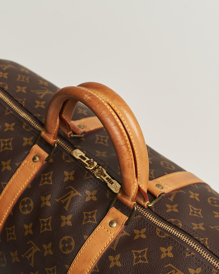 Herren | Louis Vuitton Pre-Owned Keepall 55 Bag Monogram | Louis Vuitton Pre-Owned | Keepall 55 Bag Monogram