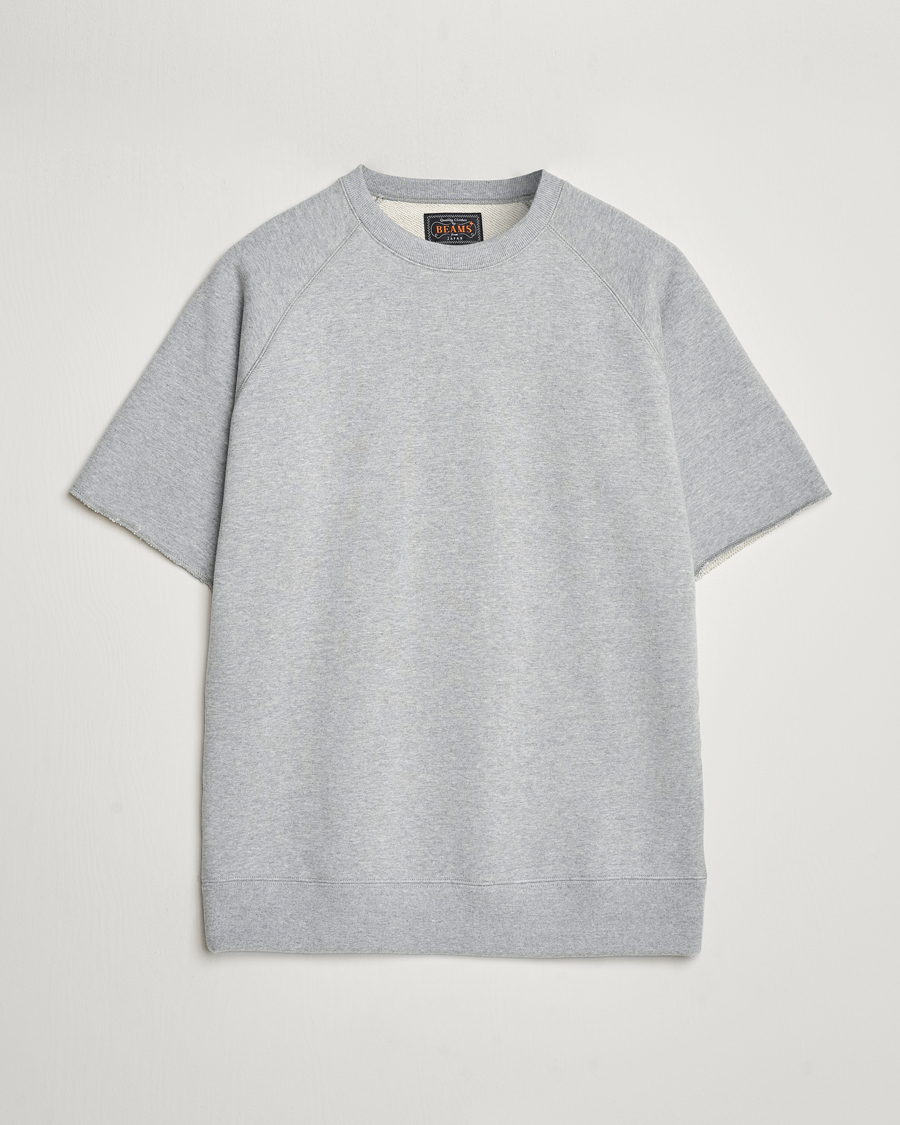Herren |  | BEAMS PLUS | Cut Off Sweatshirt Light Grey