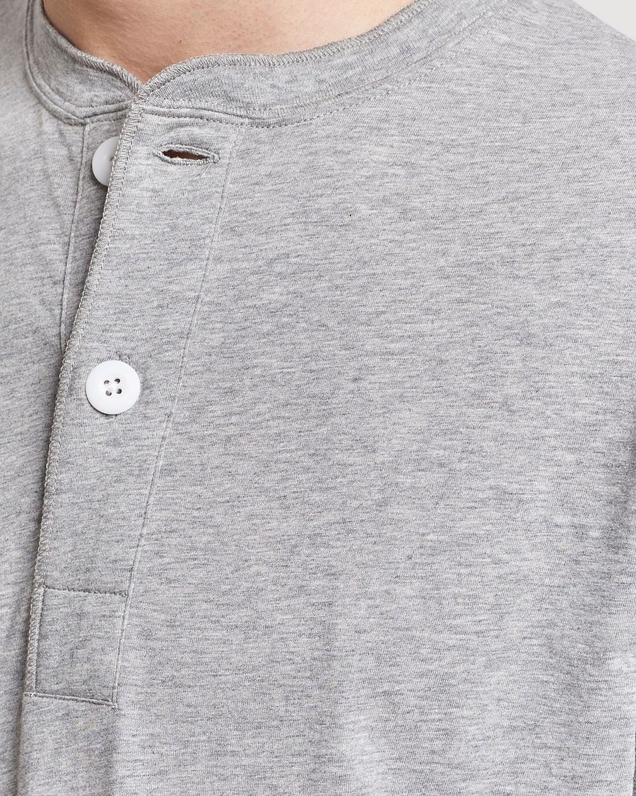 Herren | Pullover | BEAMS PLUS | Cotton Henley Grey