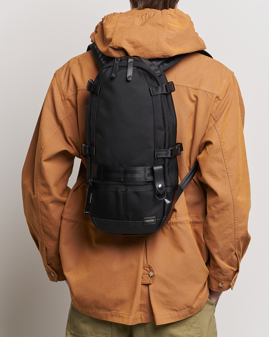 Herren | Porter-Yoshida & Co. Heat Rucksack Black | Porter-Yoshida & Co. | Heat Rucksack Black