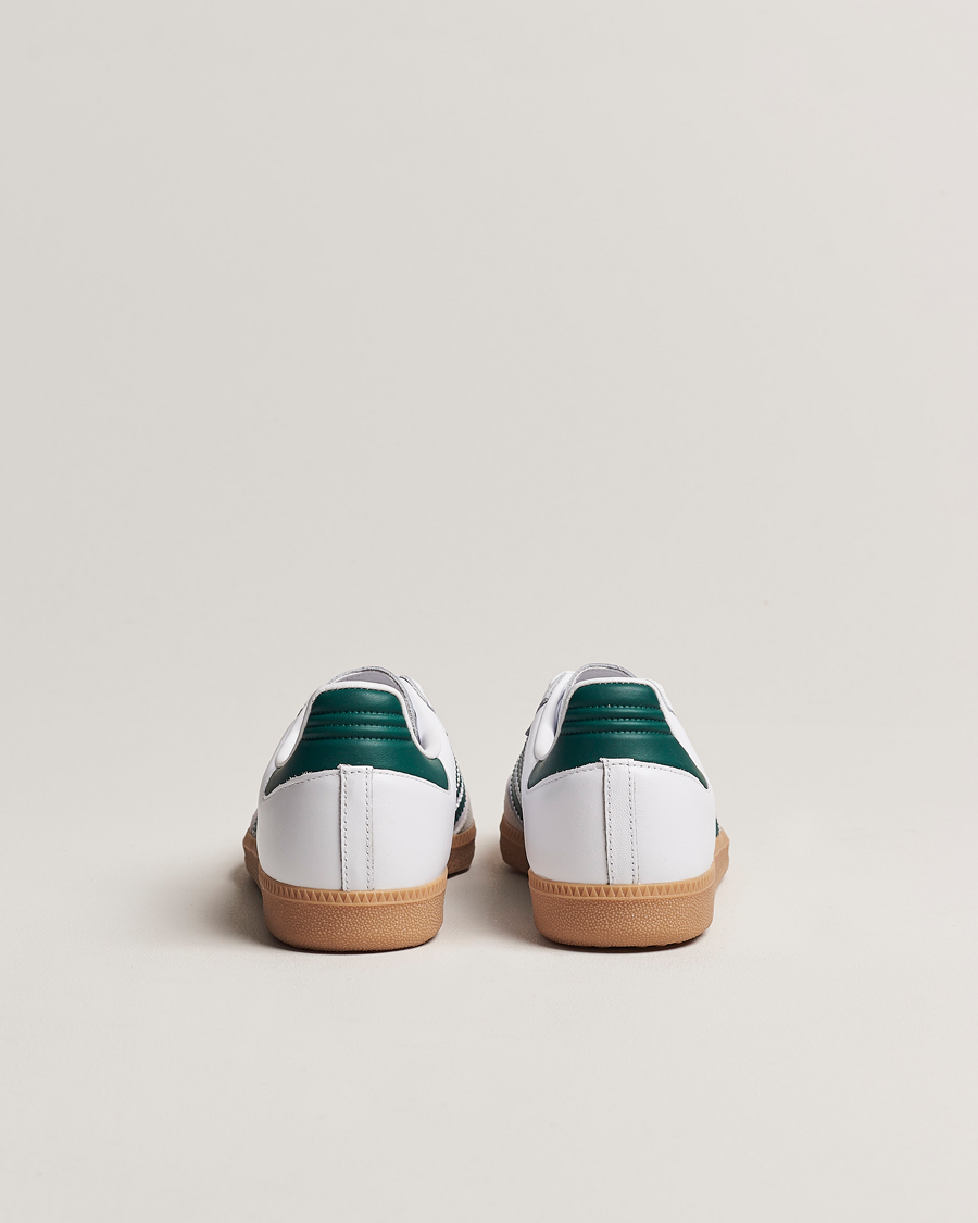 Herren | adidas Originals Samba OG Sneaker White/Green | adidas Originals | Samba OG Sneaker White/Green
