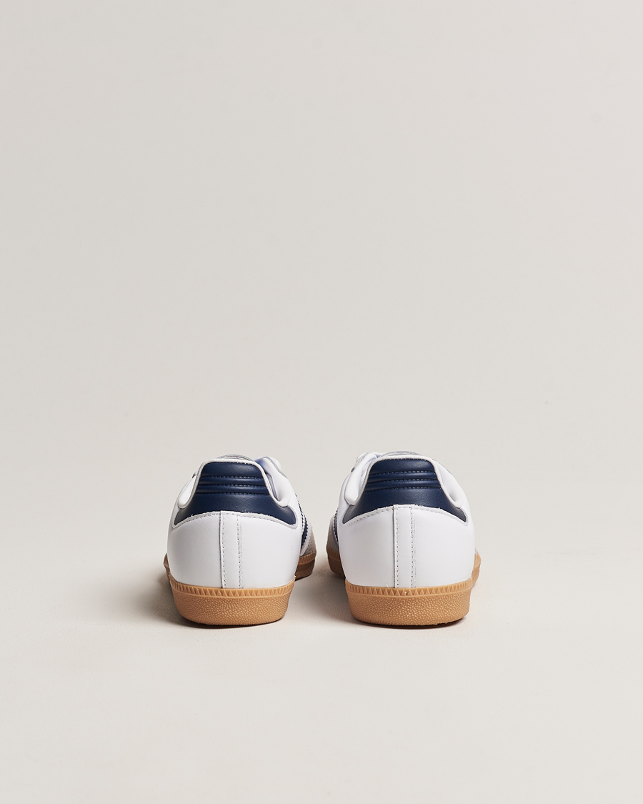 Herren | adidas Originals Samba OG Sneaker White/Navy | adidas Originals | Samba OG Sneaker White/Navy