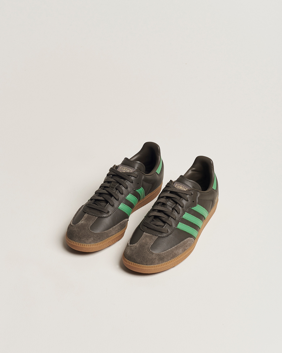 Herren | adidas Originals Samba OG Sneaker Brown/Green | adidas Originals | Samba OG Sneaker Brown/Green
