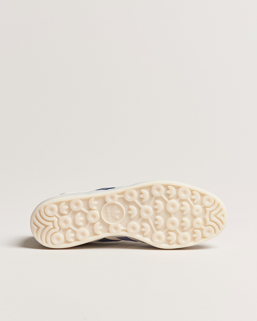 Herren | adidas Originals Gazelle Indoor Sneaker White/Blue | adidas Originals | Gazelle Indoor Sneaker White/Blue