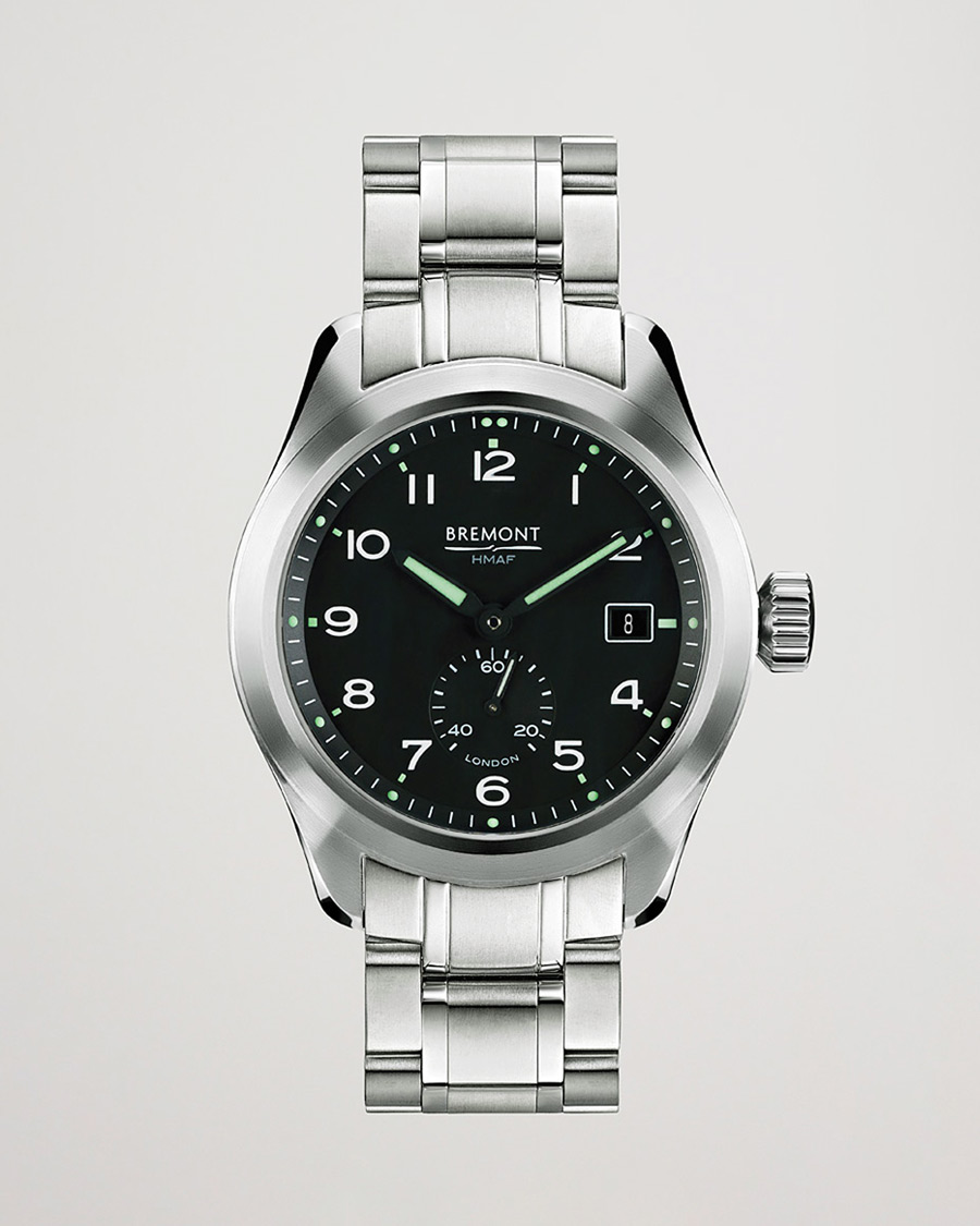 Herren | Bremont Pre-Owned Broadsword 40mm Steel Bracelet Black Dial Silver | Bremont Pre-Owned | Broadsword 40mm Steel Bracelet Black Dial Silver
