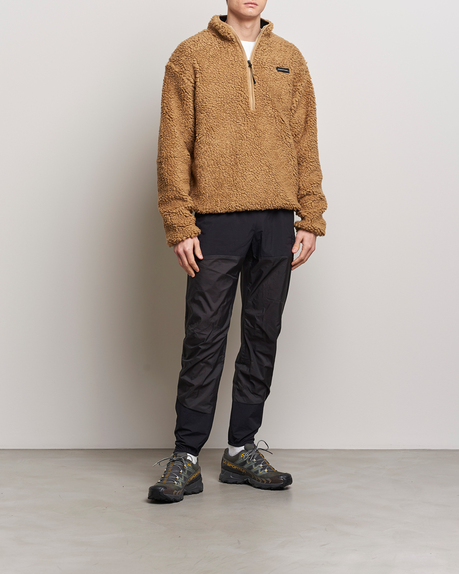 Herren | Pullover | District Vision | Half Zip Pile Fleece Sand