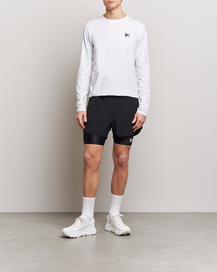Herren | Shorts | District Vision | Layered Trail Shorts Black