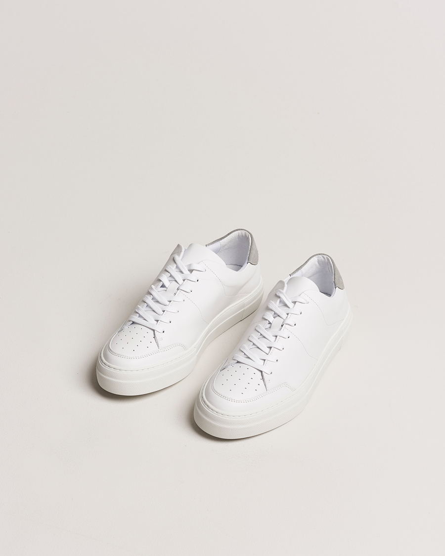 Herren | Weiße Sneakers | J.Lindeberg | Art Signature Leather Sneaker White