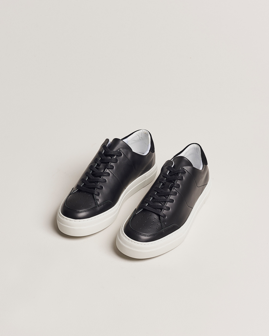 Herren | Kategorie | J.Lindeberg | Art Signature Leather Sneaker Black