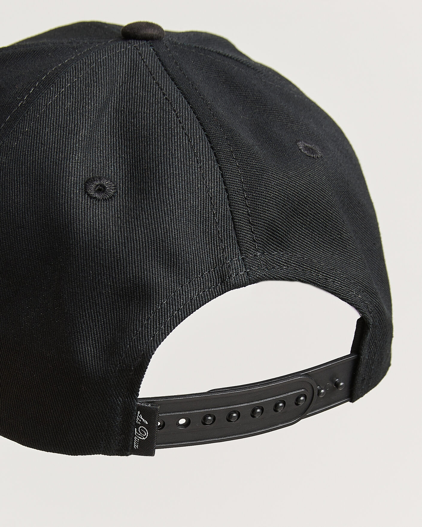 Herren | Les Deux Baseball Cap Suede II Black/White | LES DEUX | Baseball Cap Suede II Black/White