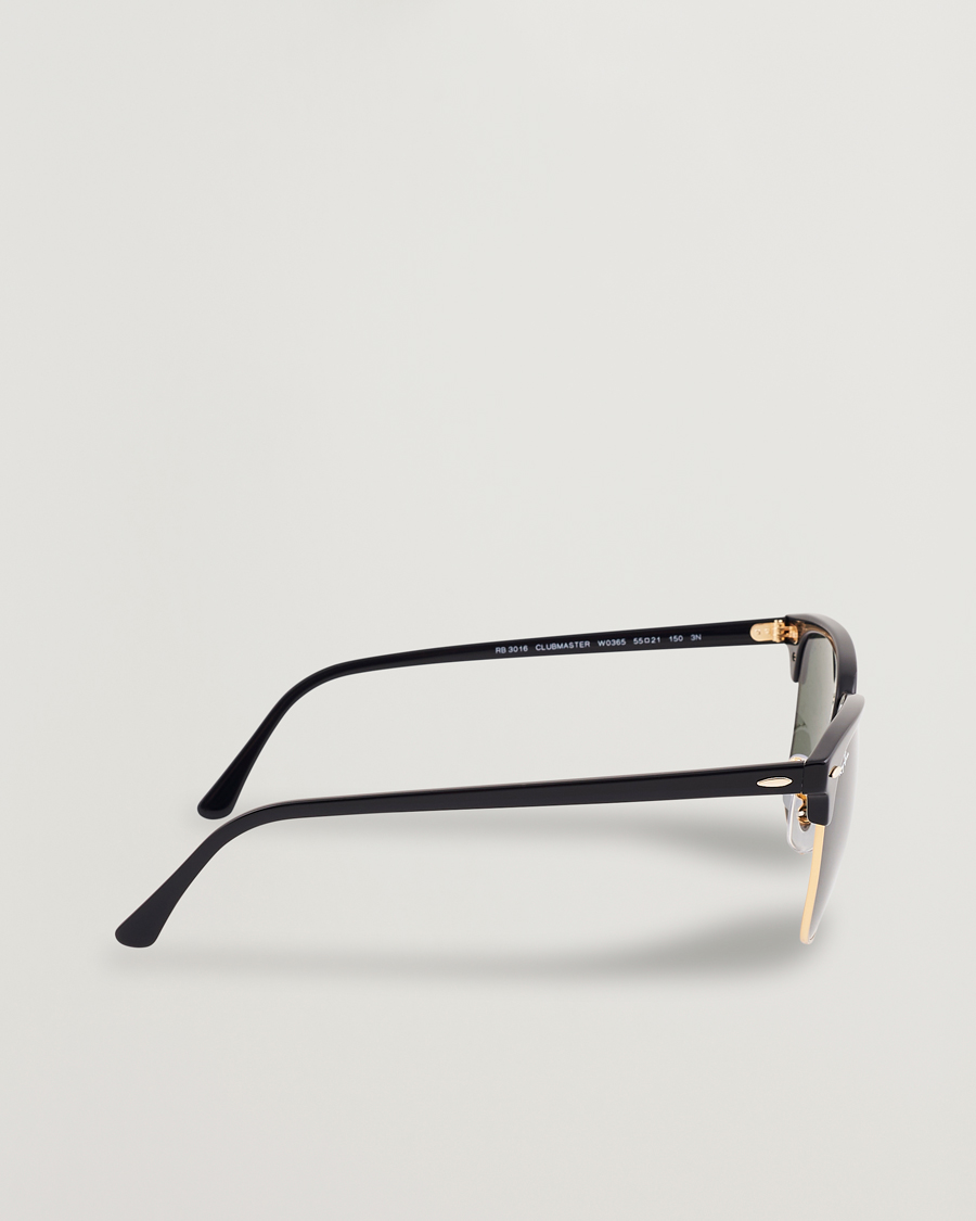 Herren | Sonnenbrillen | Ray-Ban | Clubmaster Sunglasses Ebony/Crystal Green