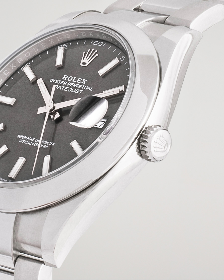 Herren | Rolex Pre-Owned Datejust 41 126300 Silver | Rolex Pre-Owned | Datejust 41 126300 Silver