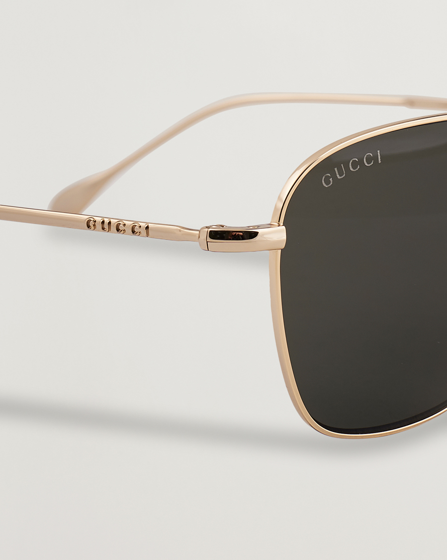 Herren | Gucci GG1183S Sunglasses Gold | Gucci | GG1183S Sunglasses Gold
