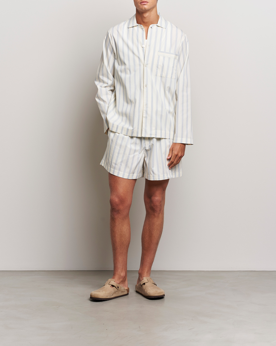Herren | Schlafanzüge & Bademäntel | Tekla | Poplin Pyjama Shirt Needle Stripes