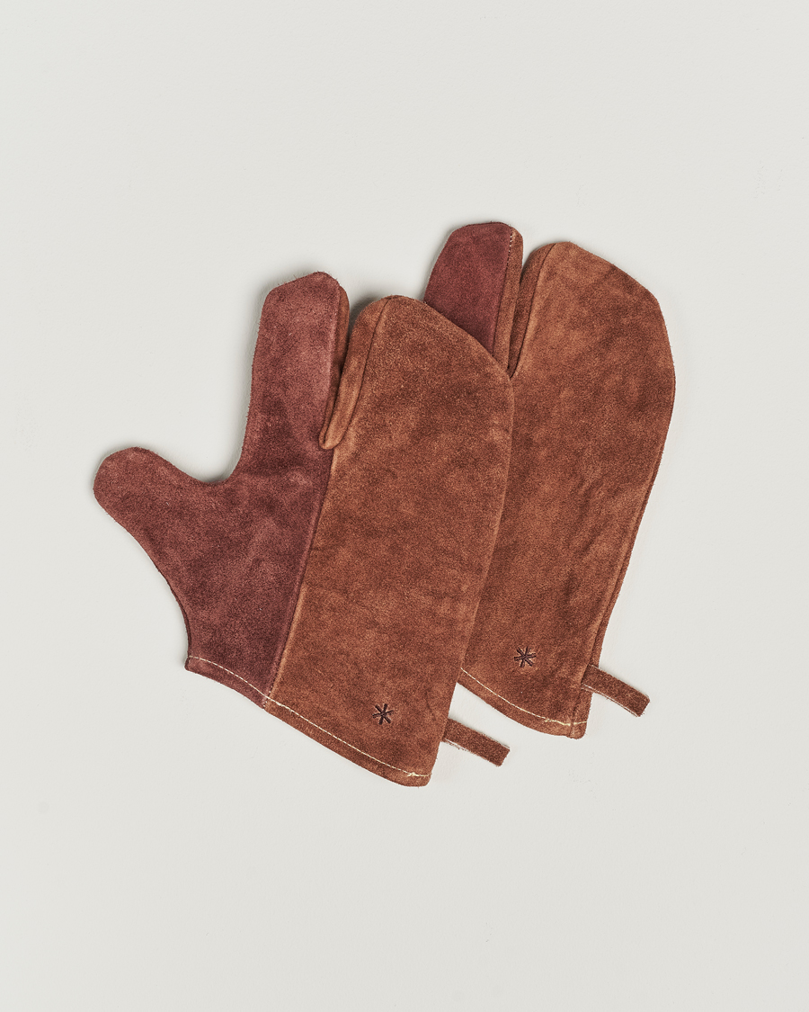 Herren | Snow Peak Campers Mittens Brown | Snow Peak | Campers Mittens Brown